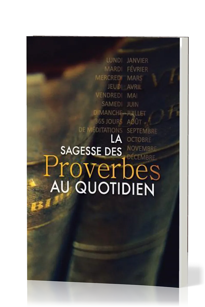 SAGESSE DES PROVERBES AU QUOTIDIEN (LA)