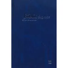 PORTUGAIS, BIBLE DN63C BLEU AVEC CONCORDANCE
