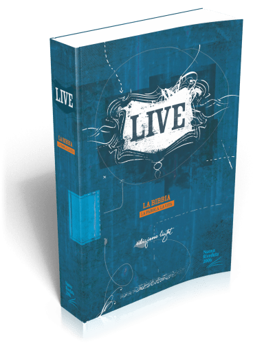Italien - Bible - Live - Nuova Riveduta 2006 - brochée bleu