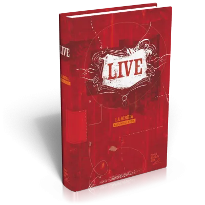 ITALIEN, BIBLE LIVE, NR2006 RELIURE RIGIDE ROUGE