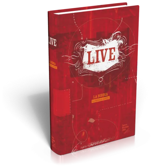 ITALIEN, BIBLE LIVE, NR2006 RELIURE RIGIDE ROUGE