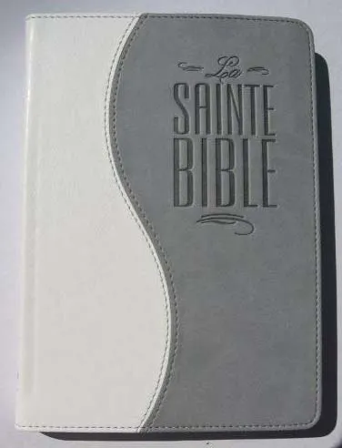 BIBLE SEGOND ESAIE 55 PU DUO BLANC/GRIS 325