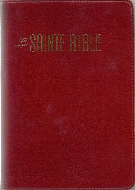 BIBLE SEGOND PU BORDEAUX - ESAIE 55