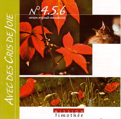 AVEC DES CRIS DE JOIE 4/5/6 2CD