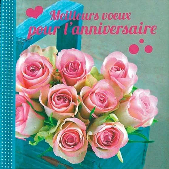 MINI-LIVRE - MEILLEURS VOEUX POUR L'ANNIVERSAIRE