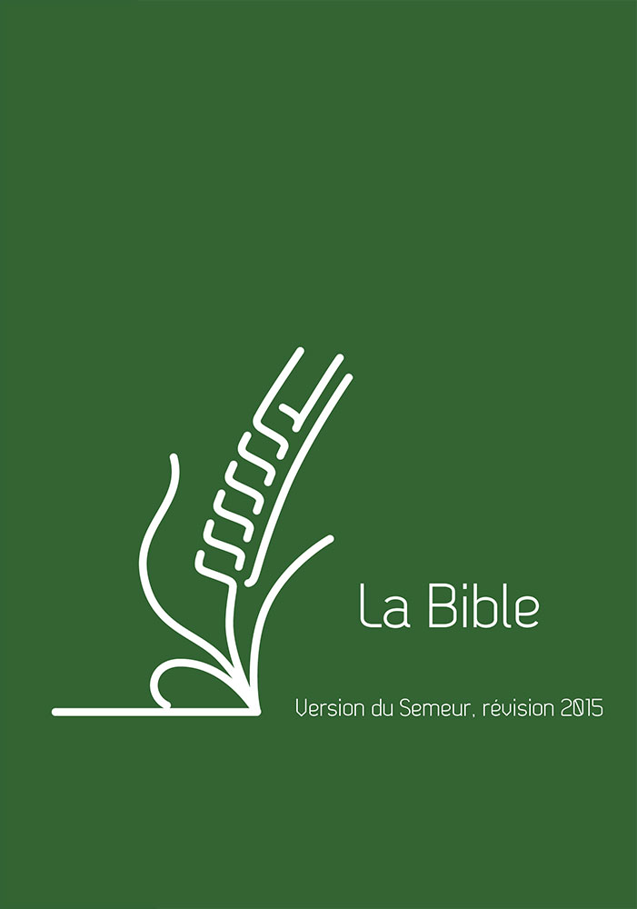 BIBLE DU SEMEUR 2015 RIGIDE VERT RENFORT LIN