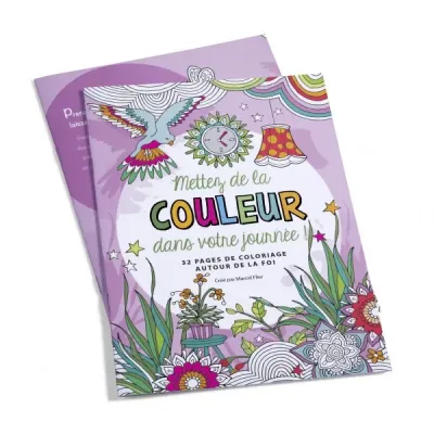 METTEZ DE LA COULEUR DANS VOTRE JOURNEE