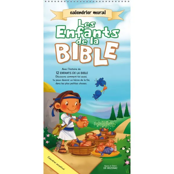 Calendrier Les enfants de la Bible - mural