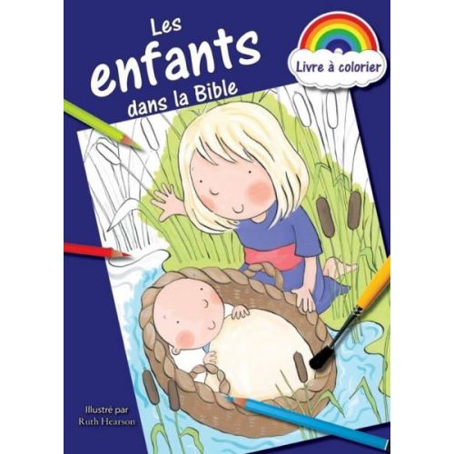 ENFANTS DANS LA BIBLE (LES) - LIVRE A COLORIER