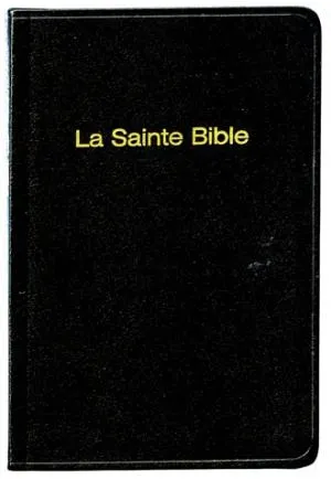 Bible Darby - poche - skivertex noir