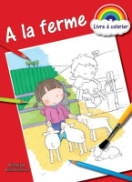 A LA FERME - LIVRE A COLORIER
