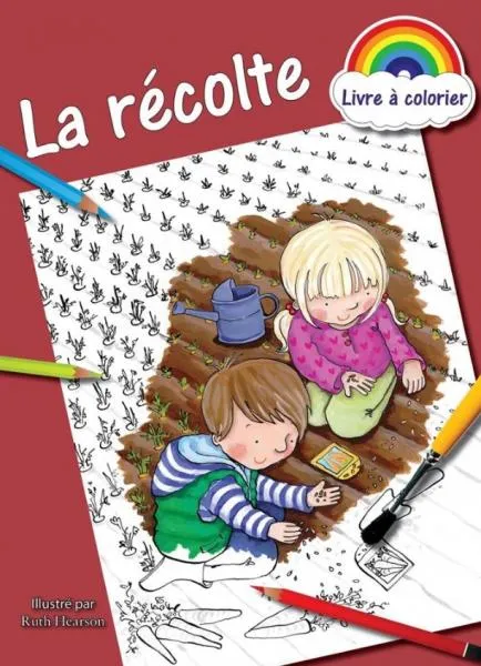 RECOLTE (LA) - LIVRE A COLORIER