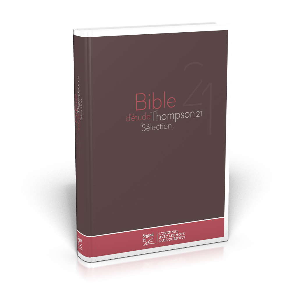 BIBLE D'ETUDE THOMPSON 21 SELECTION - COUVERTURE RIGIDE