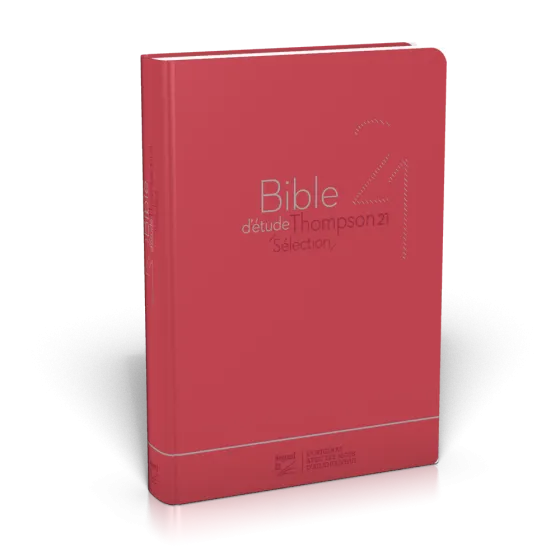 BIBLE D'ETUDE THOMPSON 21 SELECTION, COUVERTURE SOUPLE ROUGE