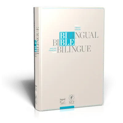 Bible bilingue français/anglais S21/NLT souple avec fermeture éclair