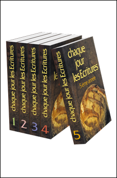Chaque jour les Ecritures - Coffret 5 volumes