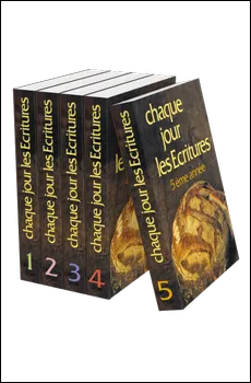 Chaque jour les Ecritures - Coffret 5 volumes