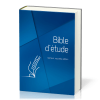 Bible du Semeur 2015 étude rigide bleu