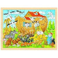 Puzzle - L'arche de Noé - 96 pièces - 30x40 cm