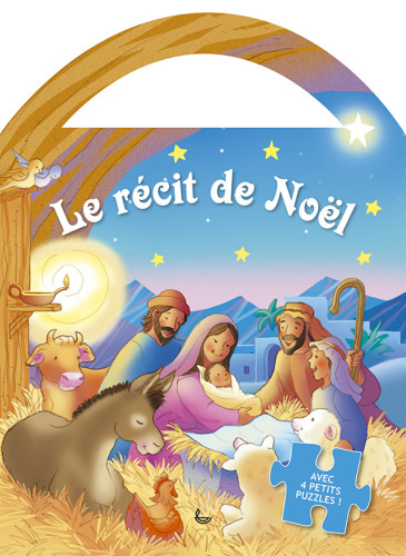 RECIT DE NOËL (LE) - AVEC 4 PETITS PUZZLES