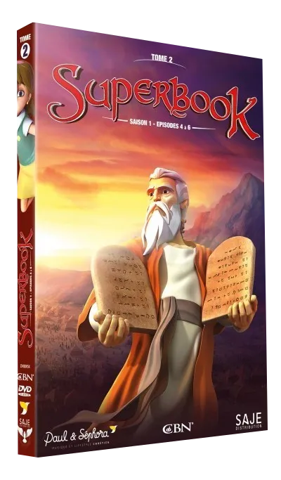 Superbook saison 1, épisodes 4 à 6