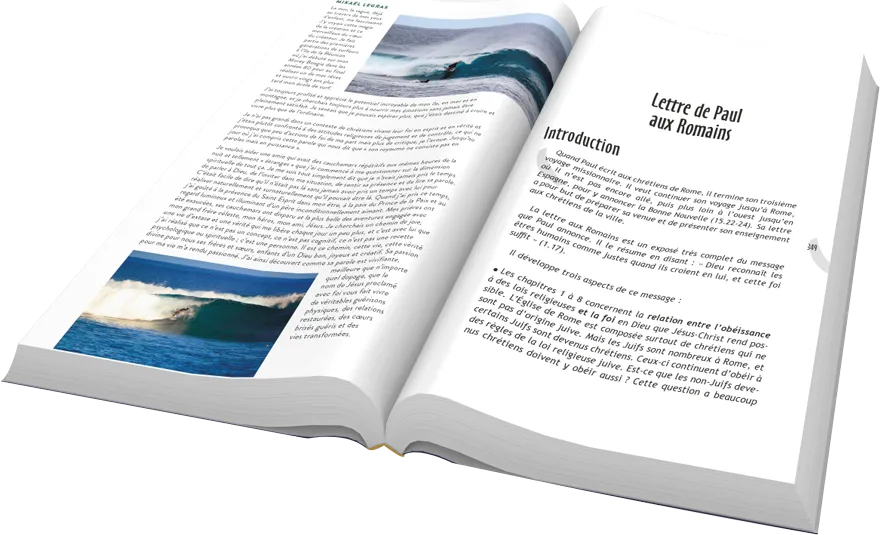 Nouveau Testament Parole de Vie souple broché - Bible des surfeurs avec témoignages