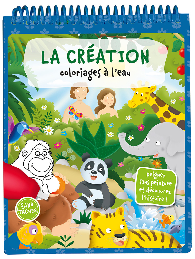 Création (La) - coloriages à l'eau