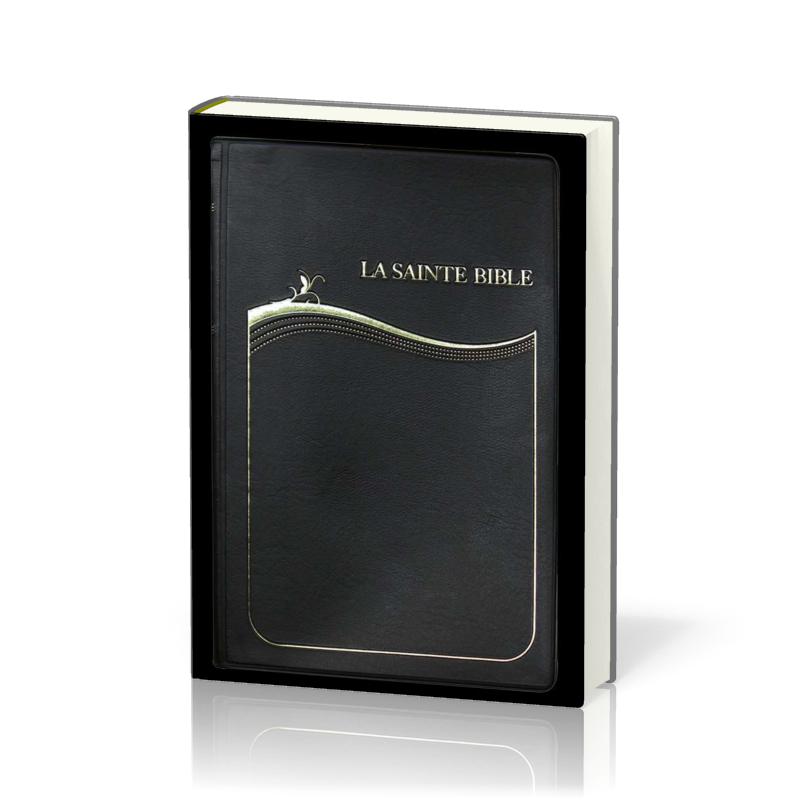 Bible Segond 1910 mini souple vinyle noire