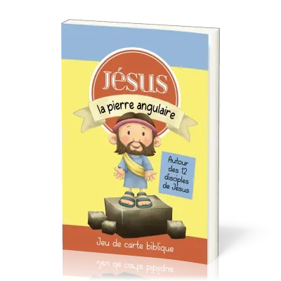 Jésus la pierre angulaire - Jeu de cartes biblique