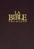 Bible Thompson Colombe rigide grenat