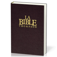 Bible Thompson Colombe rigide grenat