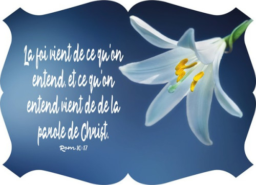 Cadre en bois - Je suis sans crainte