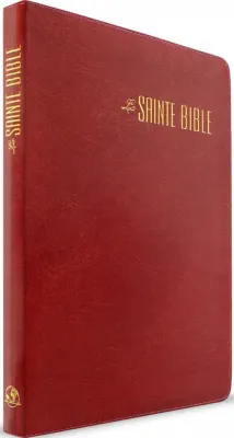 BIBLE SEGOND ESAIE 55 CONFORT SOUPLE PU BORDEAUX F.E. 538