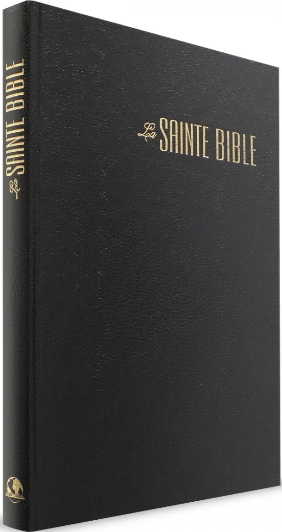 BIBLE SEGOND ESAIE 55 CONFORT RIGIDE SIMILICUIR NOIR 674