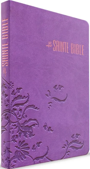 BIBLE SEGOND ESAIE 55 PU PARME ARABESQUES 766