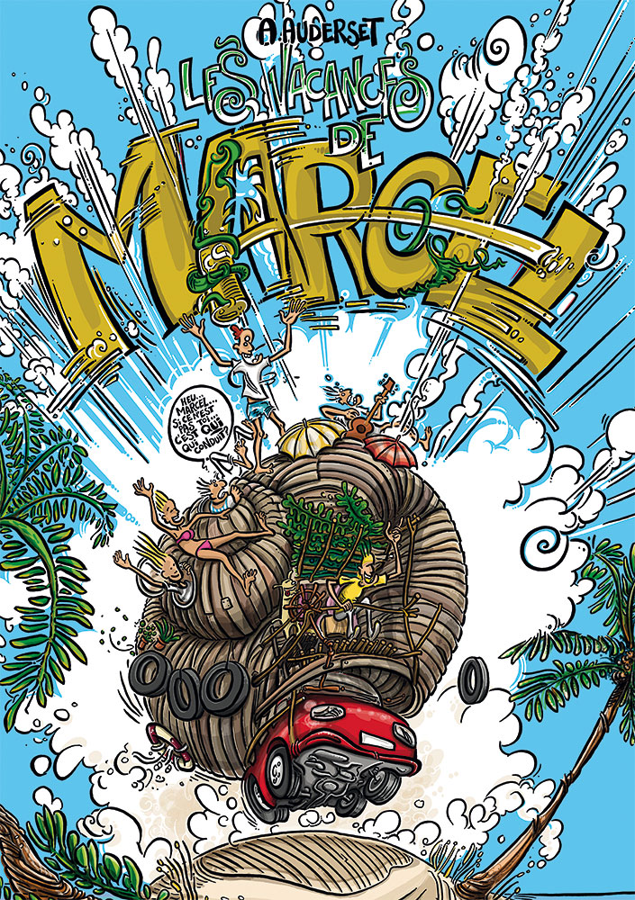 VACANCES DE MARCEL (LES) BD - MARCEL TOME 2