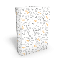 Bible Segond 21 Journal de bord - couverture souple Vivella blanc avec motifs dorés