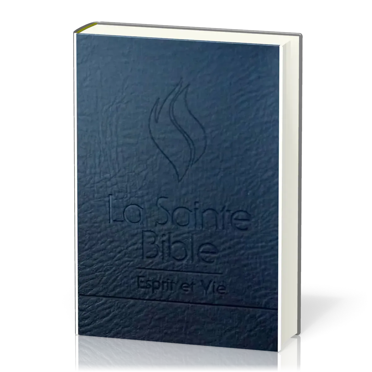 Bible Esprit et vie Editions Black out PU noir Louis Segond 1910