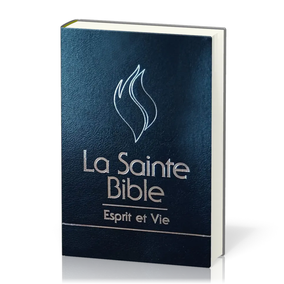 Bible Esprit et vie - Edition Deluxe cuir bleu