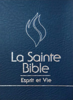 Bible Esprit et vie - bleu nuit avec onglets tranche argent - Louis Segond 1910