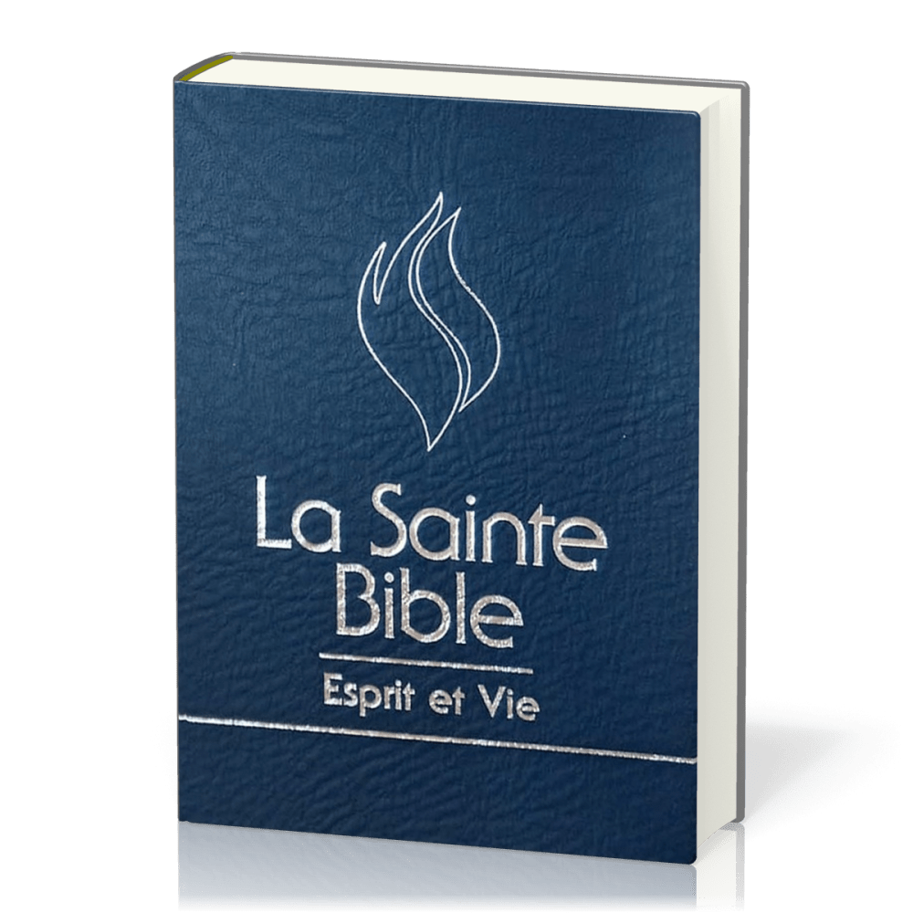 Bible Esprit et vie - Edition nuit PU bleu . Louis Segond 1910