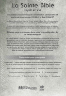 Bible Esprit et vie - Edition Deluxe cuir bleu