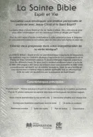 Bible Esprit et vie - bleu nuit avec onglets tranche argent - Louis Segond 1910