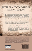 LETTRES AUX COLOSSIENS ET A PHILEMON