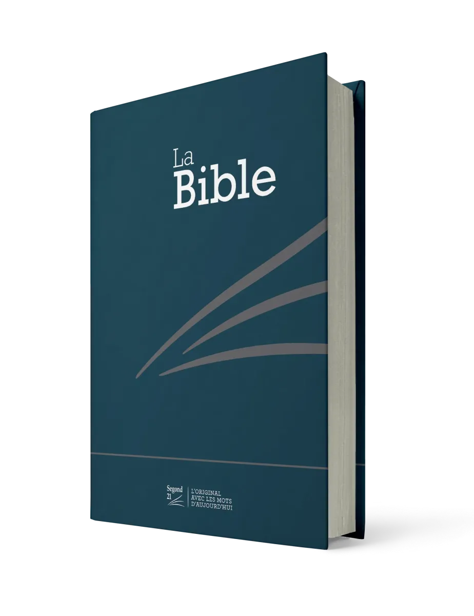 Bible Segond 21 compacte - couverture rigide Skivertex bleu nuit