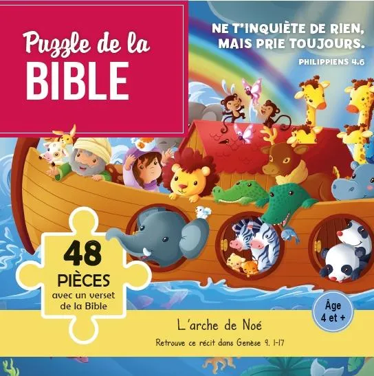 Puzzle l'arche de Noé - 48 pièces