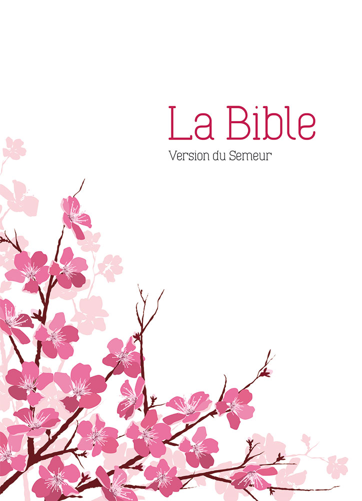 Bible Semeur 2015, couverture textile semi-souple blanche