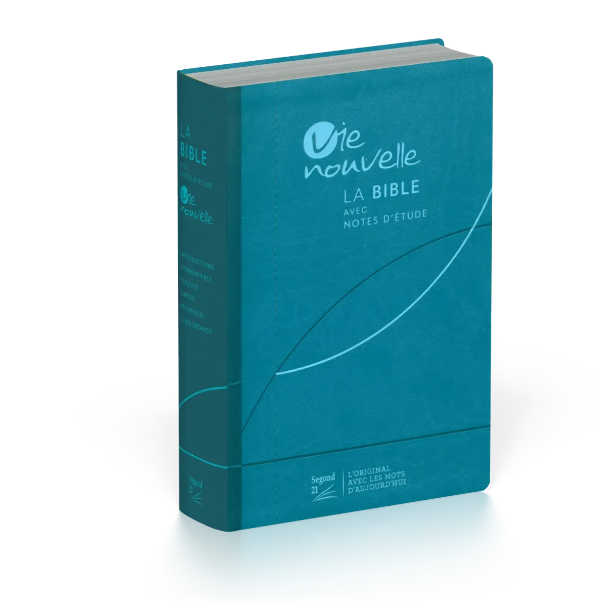 Bible Segond 21 Vie nouvelle - souple - vivella bleu