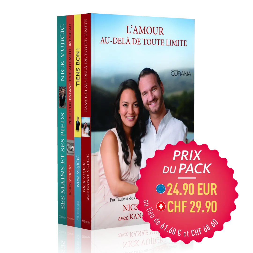 Pack spécial Nick Vujicic
