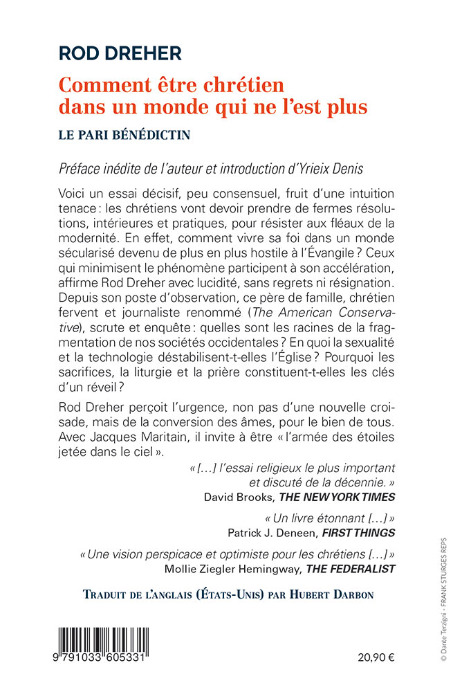 Comment être chrètien dans un monde qui ne l'est plus